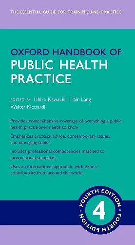 Oxford Handbook of Public Health Practice cover