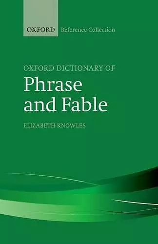 The Oxford Dictionary of Phrase and Fable cover
