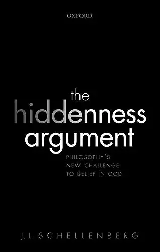 The Hiddenness Argument cover