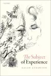 The Subject of Experience cover