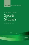 A Dictionary of Sports Studies cover