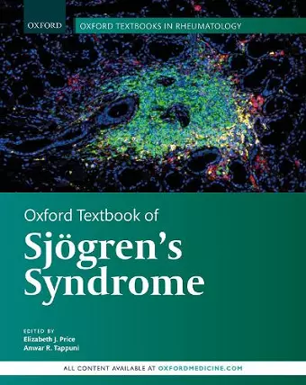 Oxford Textbook of Sjögren's Syndrome cover