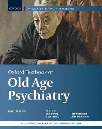 Oxford Textbook of Old Age Psychiatry cover