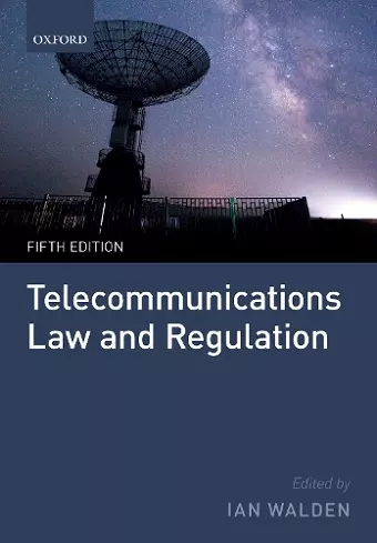 Telecommunications Law and Regulation cover