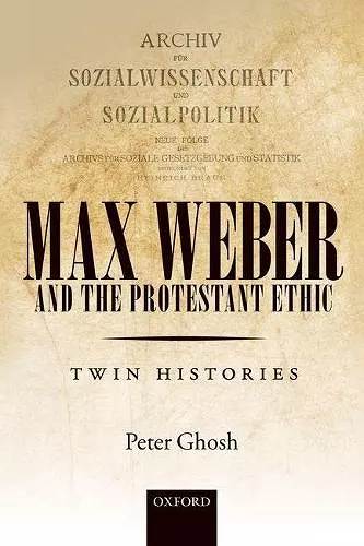 Max Weber and 'The Protestant Ethic' cover