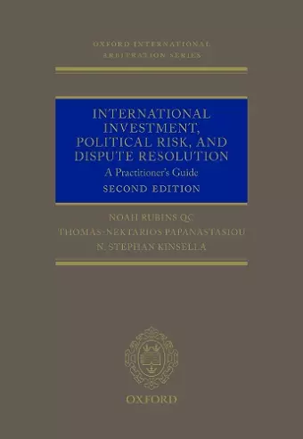 International Investment, Political Risk, and Dispute Resolution cover