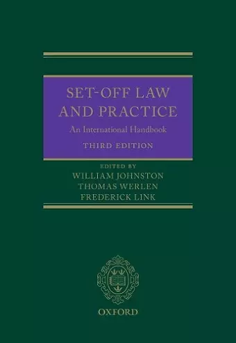 Set-Off Law and Practice cover