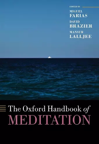 The Oxford Handbook of Meditation cover