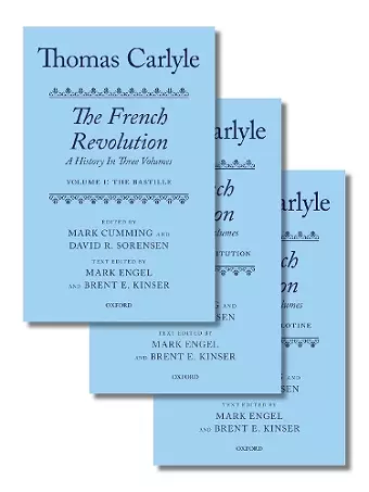 Thomas Carlyle: The French Revolution cover