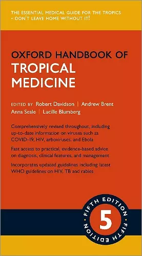 Oxford Handbook of Tropical Medicine cover