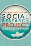 How to do your Social Research Project or Dissertation cover