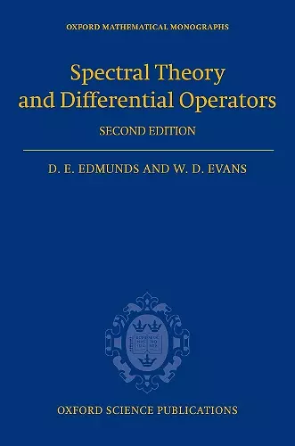 Spectral Theory and Differential Operators cover