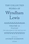 The Collected Works of Wyndham Lewis: Paleface cover