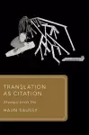 Translation as Citation cover