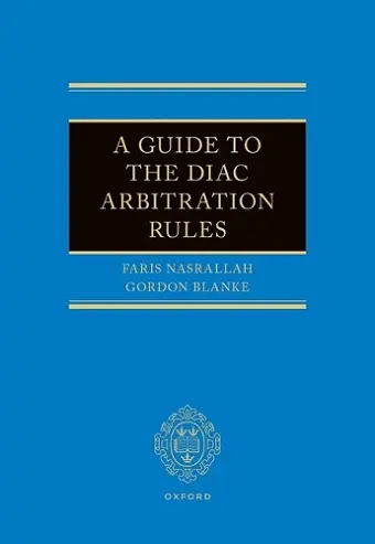 A Guide to the DIAC Arbitration Rules cover