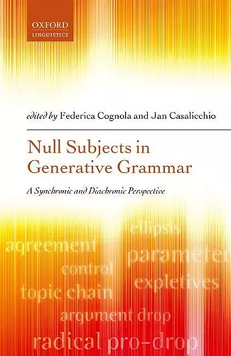 Null Subjects in Generative Grammar cover