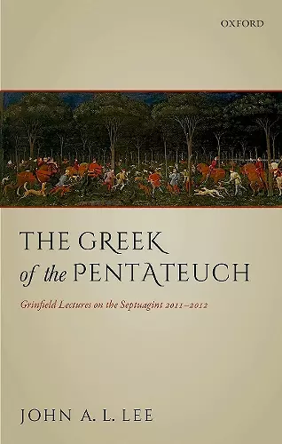 The Greek of the Pentateuch cover