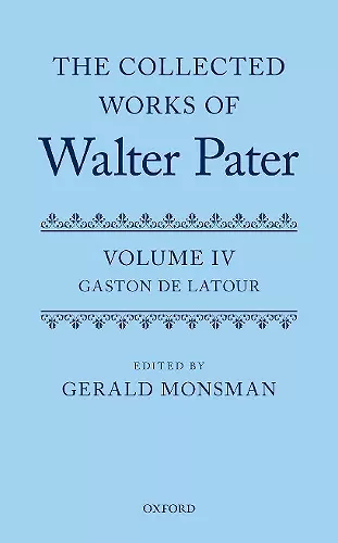 The Collected Works of Walter Pater: The Collected Works of Walter Pater cover