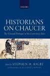 Historians on Chaucer cover