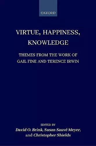 Virtue, Happiness, Knowledge cover