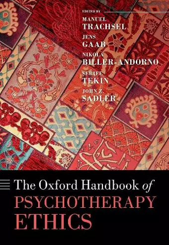 Oxford Handbook of Psychotherapy Ethics cover