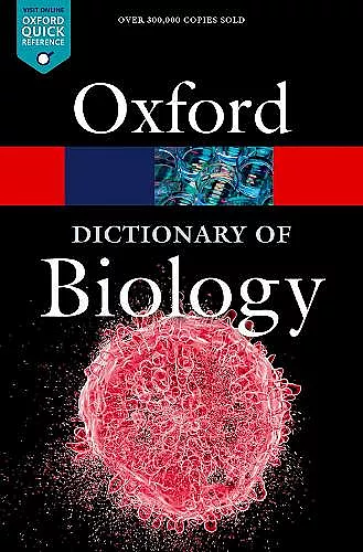 A Dictionary of Biology cover