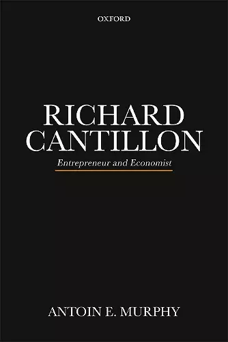 Richard Cantillon cover