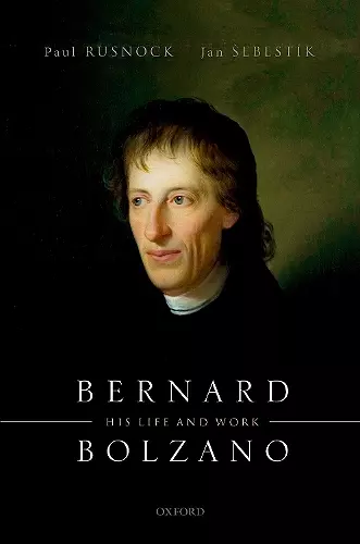 Bernard Bolzano cover