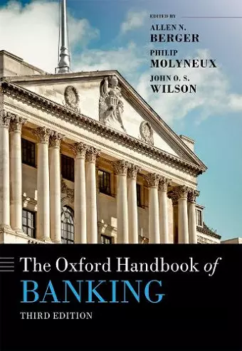 The Oxford Handbook of Banking cover