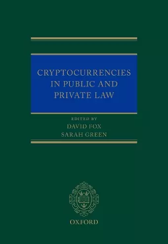 Cryptocurrencies in Public and Private Law cover