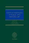 Cryptocurrencies in Public and Private Law cover