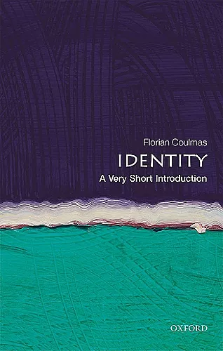 Identity: A Very Short Introduction cover
