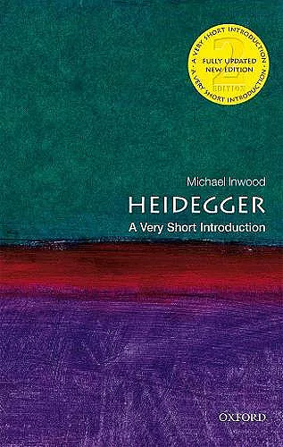 Heidegger: A Very Short Introduction cover