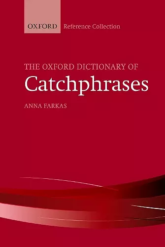 The Oxford Dictionary of Catchphrases cover