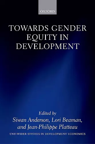 Towards Gender Equity in Development cover