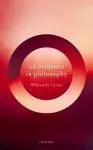 On Evidence in Philosophy cover