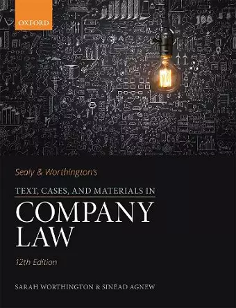 Sealy & Worthington's Text, Cases, and Materials in Company Law cover