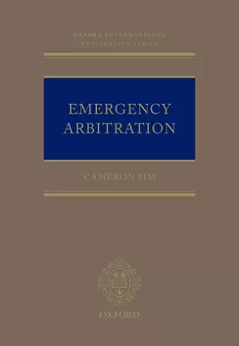 Emergency Arbitration cover