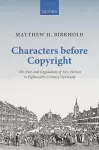 Characters Before Copyright cover