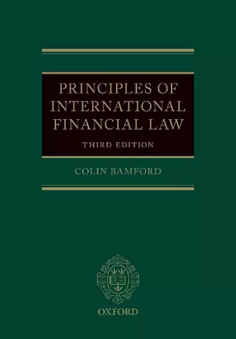 Principles of International Financial Law cover