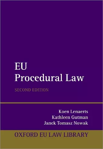 EU Procedural Law cover