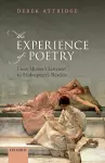 The Experience of Poetry cover