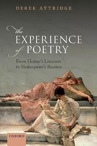 The Experience of Poetry cover