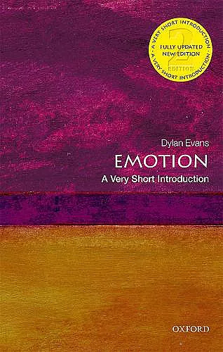 Emotion: A Very Short Introduction cover