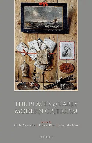 The Places of Early Modern Criticism cover