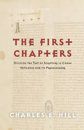 The First Chapters cover