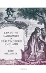 Learning Languages in Early Modern England cover