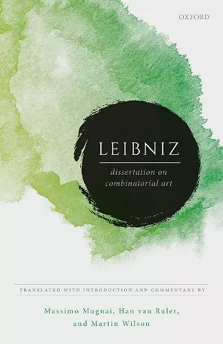 Leibniz: Dissertation on Combinatorial Art cover