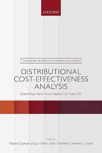 Distributional Cost-Effectiveness Analysis cover