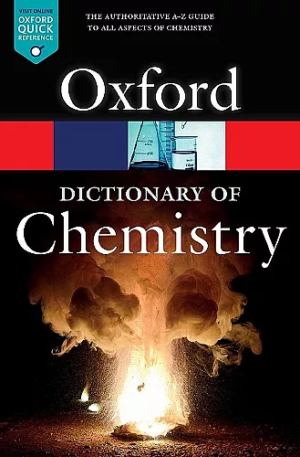 A Dictionary of Chemistry cover